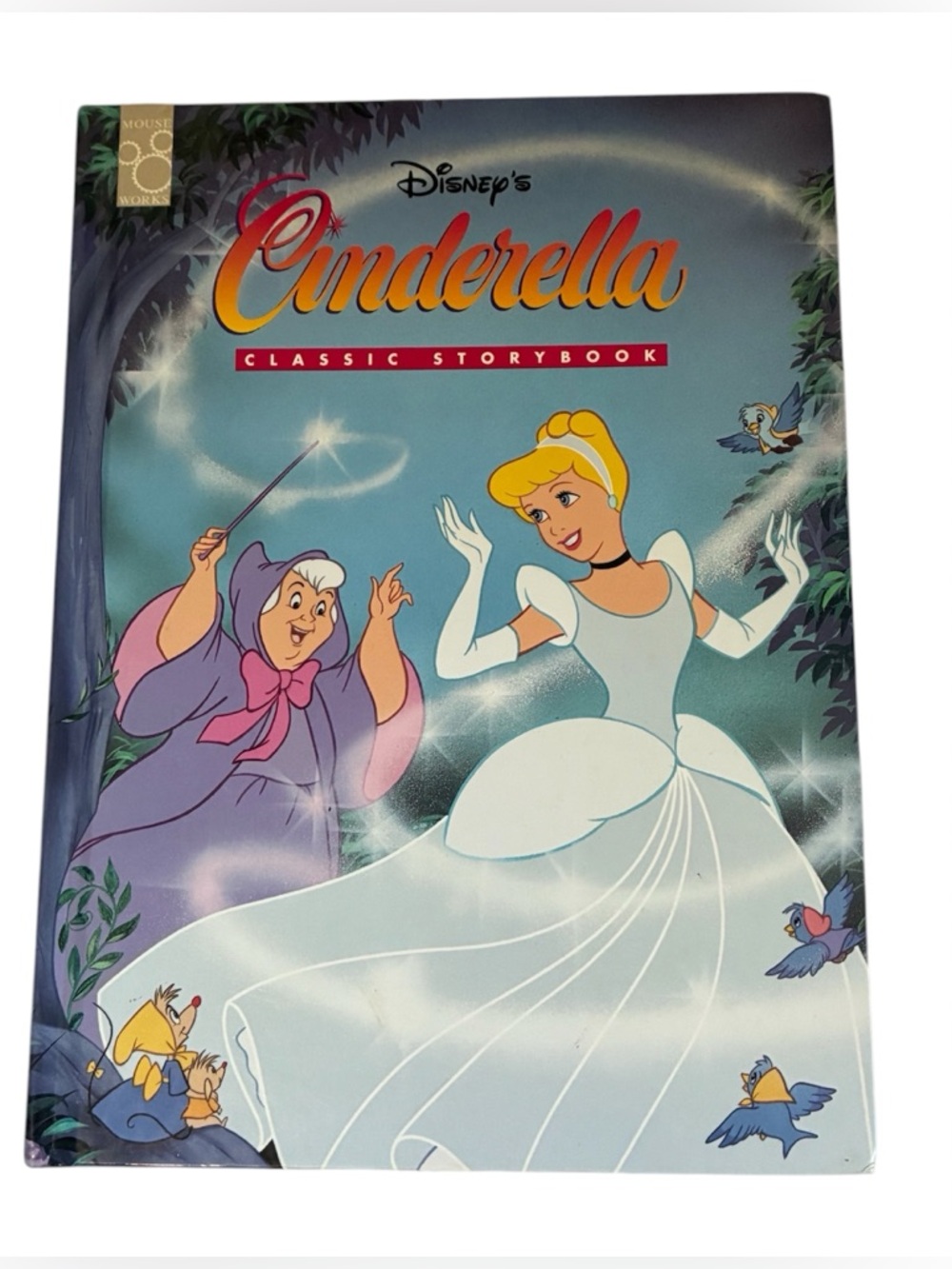 🎉2/$20 LARGE VINTAGE DISNEY CINDERELLA HARDCOVER BOOK